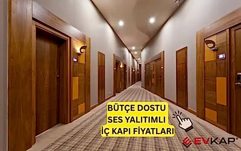 ses yalıtımlı kapı modelleri