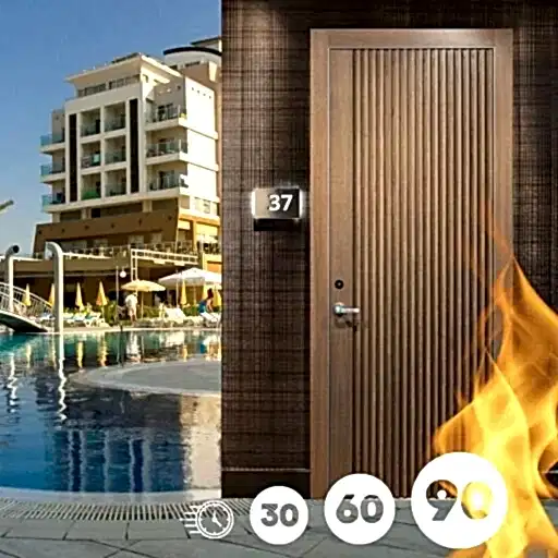 Yangına Dayanıklı Otel Kapıları
