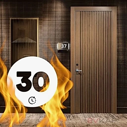 30 dk Yangına Dayanıklı Kapı