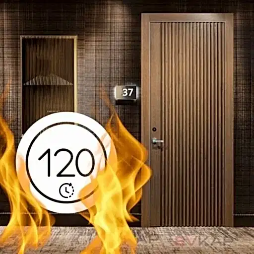 120 Dk Yangına Dayanıklı Kapılar