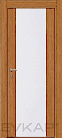 207 Beyaz Bambu Melamin Kapı