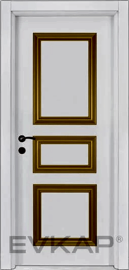 Rustik-402 Beyaz Melamin Kapı