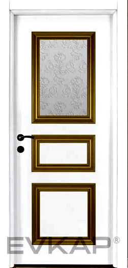 Rustik-404 Beyaz Melamin Kapı