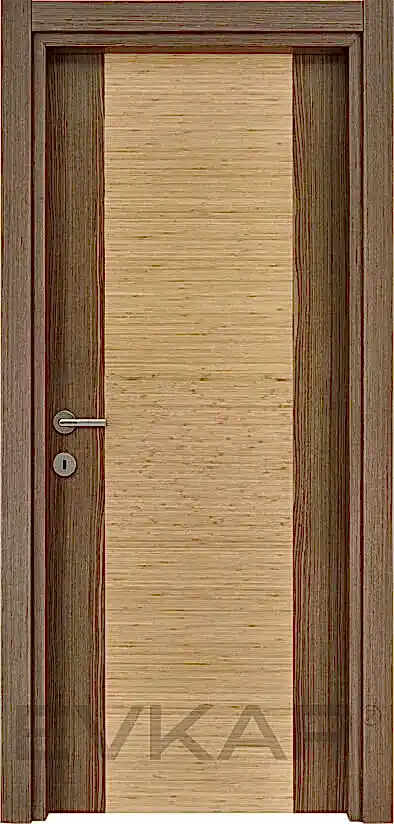 K-13 Ceviz Bambu Ahşap Kapı