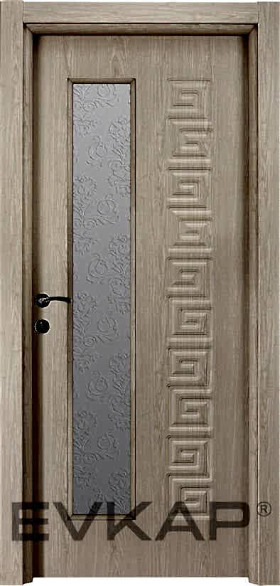 PVC-113 Beyaz Huş Pvc Kapı