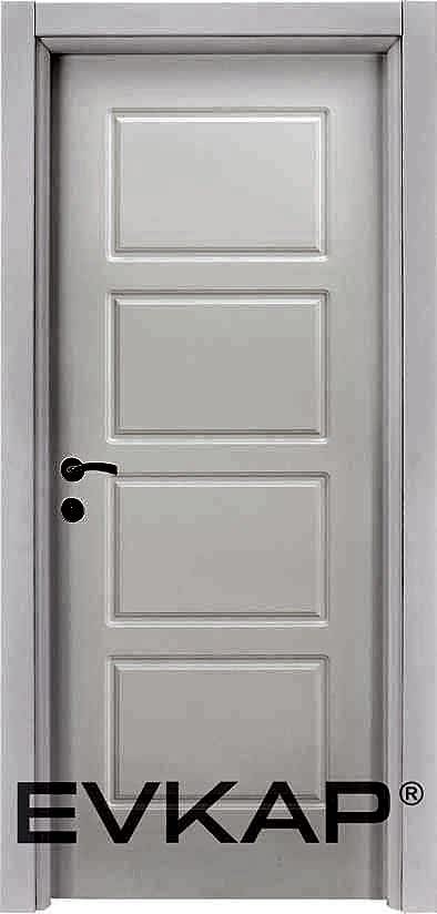 PVC-116 Bute Beyaz Pvc Kapı