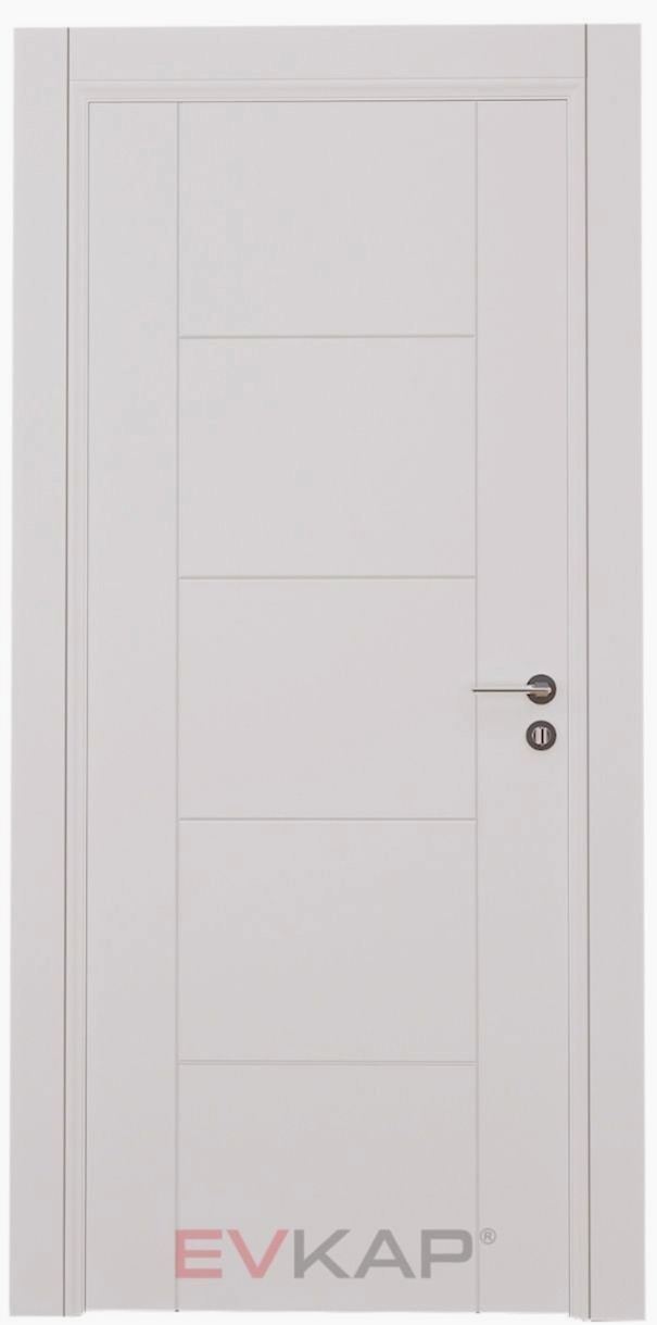 PVC-126 Bute Beyaz Pvc Kapı