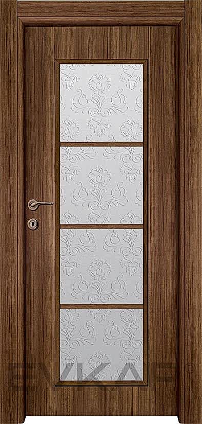 PVC-135 Teak Pvc Kapı