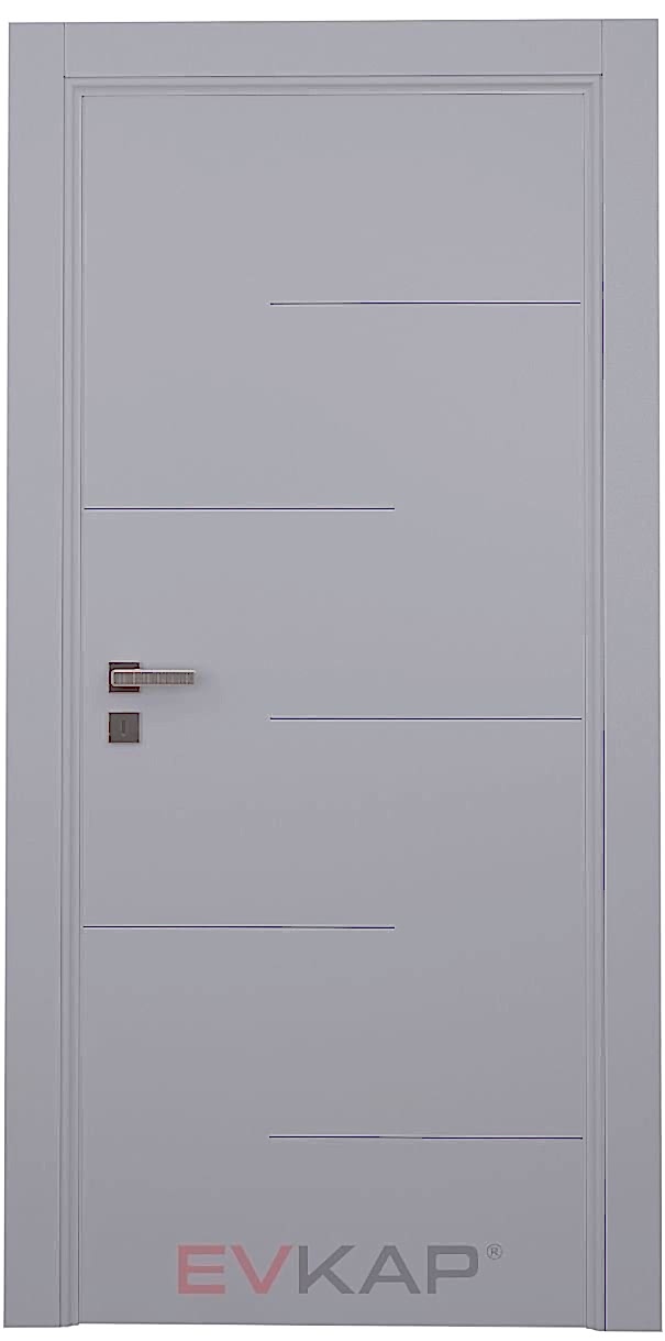 PVC-180 Sanat Gri Kapı